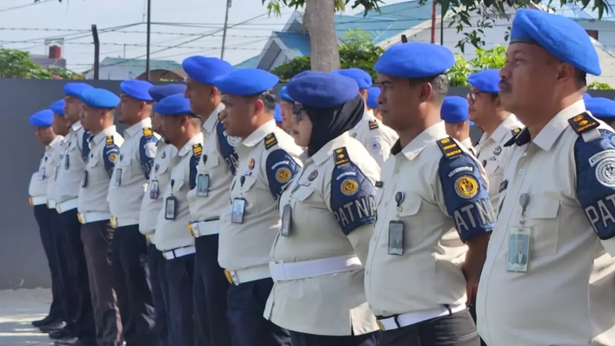 63 personel Satops Patnal di lingkungan Kanwil Ditjenpas Sulteng, Rabu (8/4/2026).(DITJENPAS SULTENG)