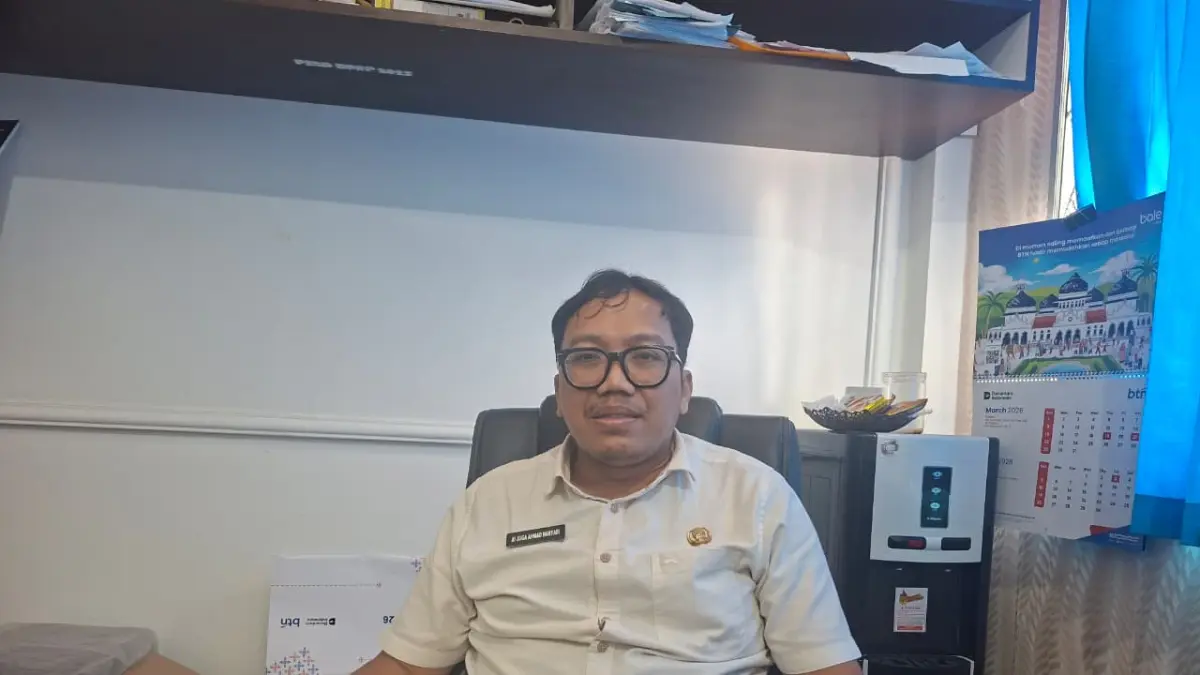 Kepala Bidang Pengendalian Ruang, Ahmad Haryadi (Annisa Tri Yusnida/Radar Palu)