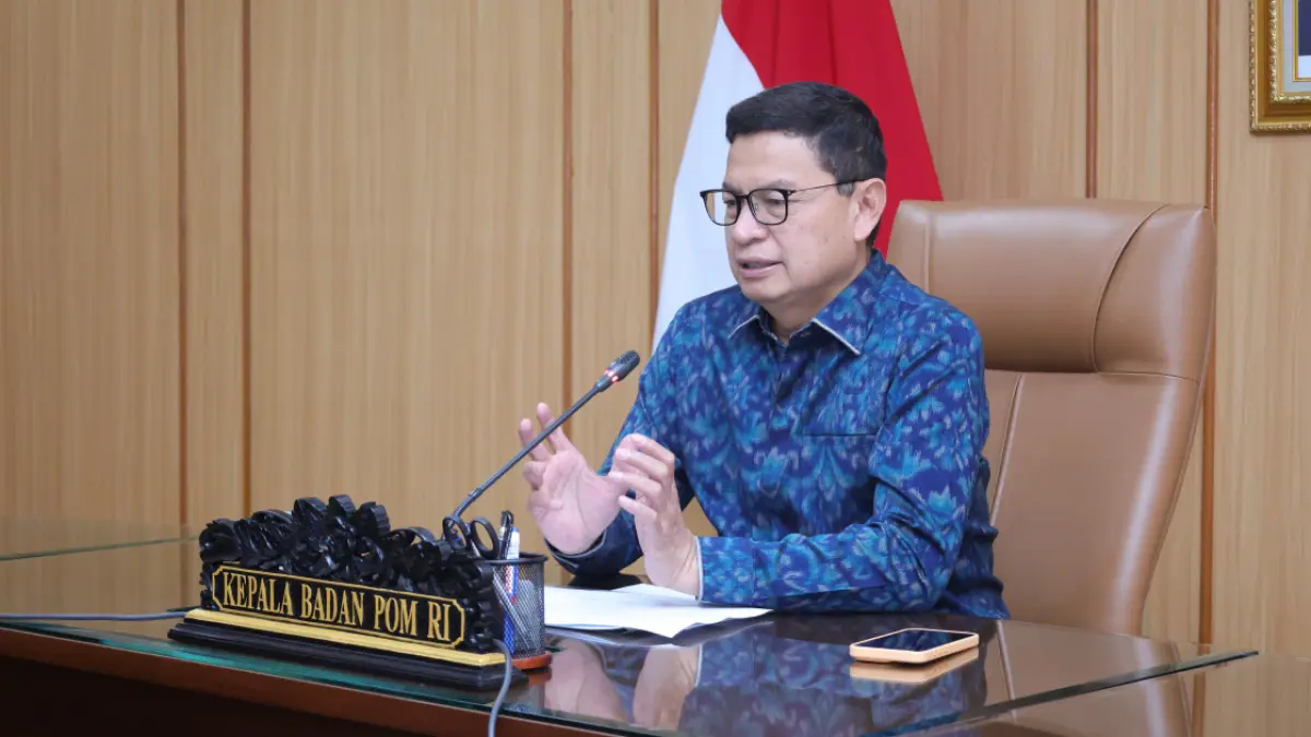 Kepala BPOM Taruna Ikrar.(pom.go.id)