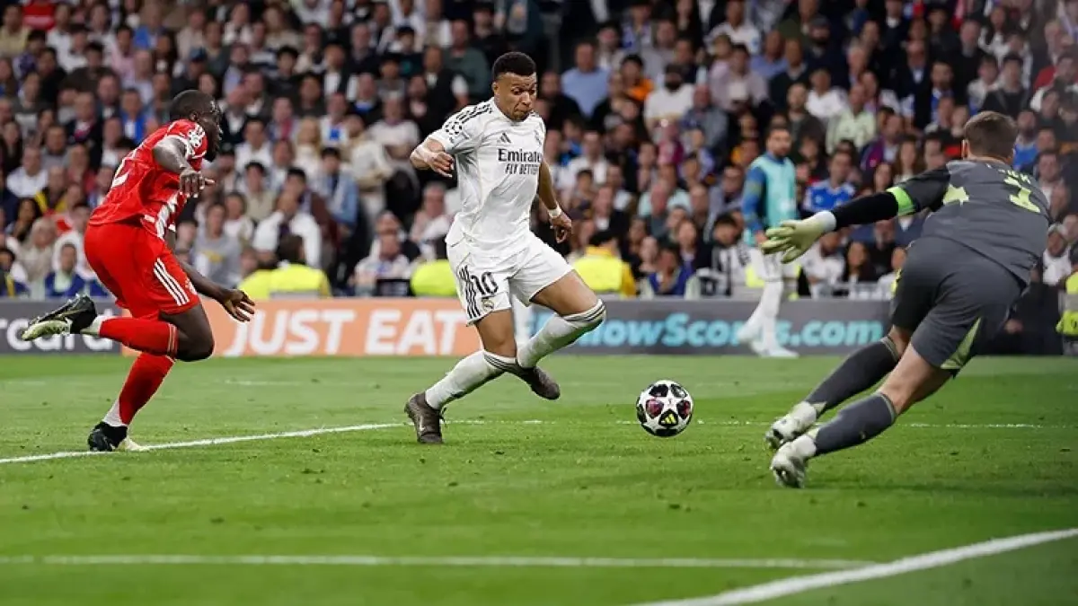 Los Blancos harus mengakui keunggulan tamunya dengan skor 1-2, Rabu dini hari WIB (8/4/2026).(REAL MADRID)