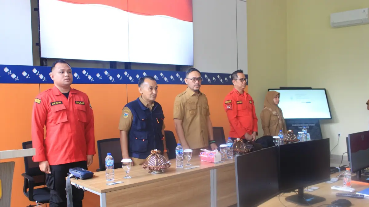 SIAGA: Suasana kegiatan Bimbingan Teknis (Bimtek) Penanganan Kebakaran Hutan dan Lahan (Karhutla) yang digelar BPBD Parigi Moutong di Kantor BPBD, Selasa (7/4/2026).(FOTO: RAHMAT FADHIL/RADAR PALU)