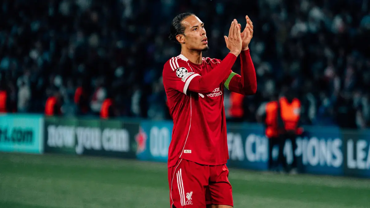 Kapten Liverpool Virgil van Dijk.(Twitter/LFC)
