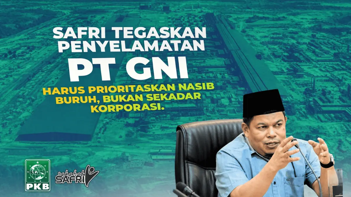 Krisis PT GNI jadi ujian nyata komitmen kedaulatan ekonomi pemerintah sekaligus nasib ribuan buruh di Sulawesi Tengah.
