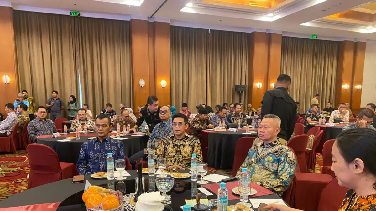 STRATEGIS: Bupati Parimo, H. Erwin Burase, mengikuti Rakor Pengembangan SDM Transportasi Tahun 2026 di Jakarta, Selasa (7/4/2026).(FOTO: ISTIMEWA/RADAR PALU)