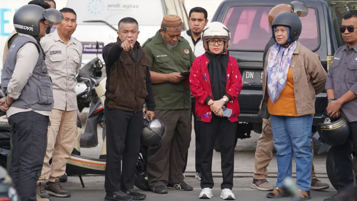 Walikota Palu, Hadianto tegaskan warga Palu membuang sampah sesuai jadwal baru yang ditetapkan Pemkot. (Humas Pemkot Palu)