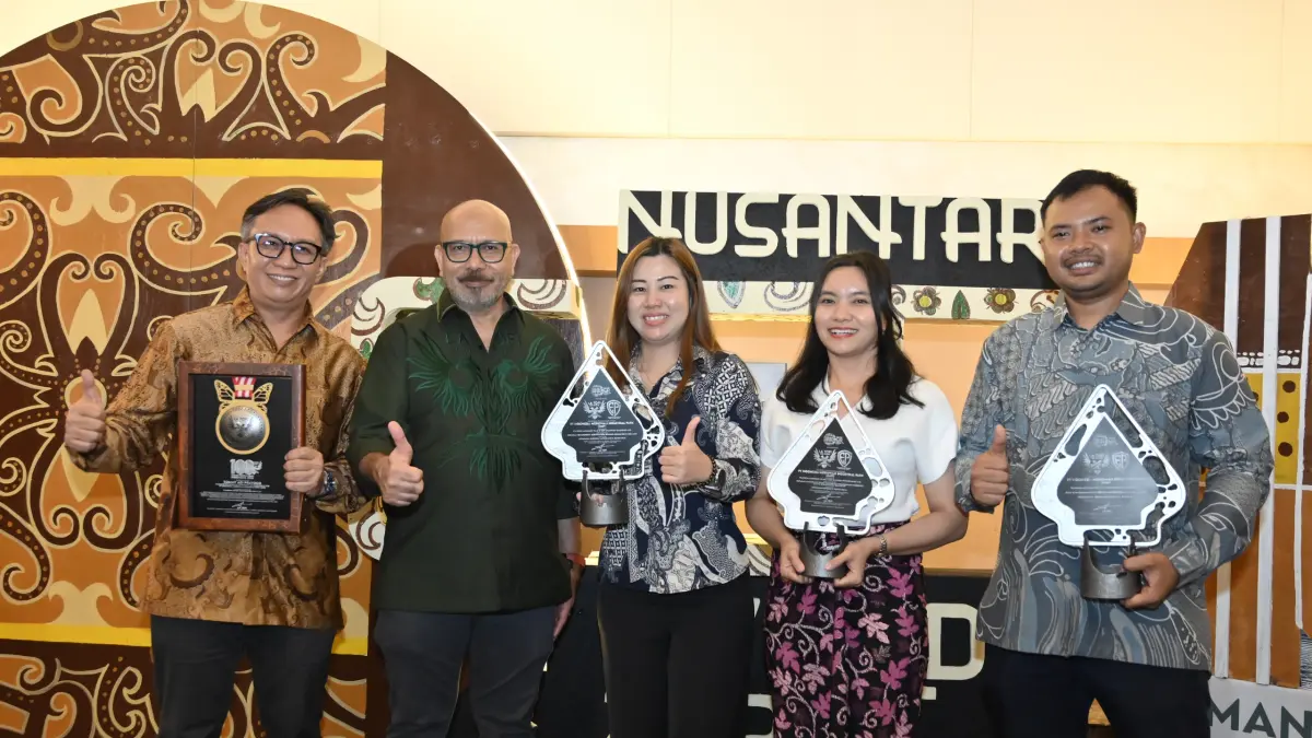 PT IMIP kembali meraih penghargaan tingkat nasional. (Dokumen Foto PT IMIP)