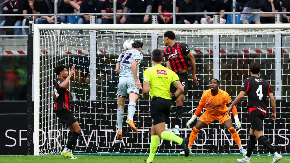 AC Milan kalah telak 0-3 dari Udinese, Sabtu (11/4/2026).(Twitter/@GazzettAzzurri)
