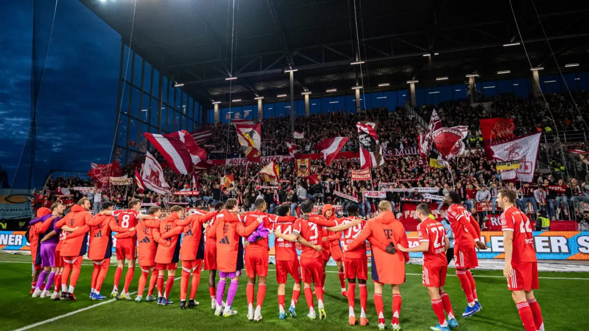 Bayern Munchen raih kemenangan telak 5-0 atas FC St. Pauli dalam lanjutan Bundesliga, Sabtu (11/4/2026).(Twitter/FCBayern)