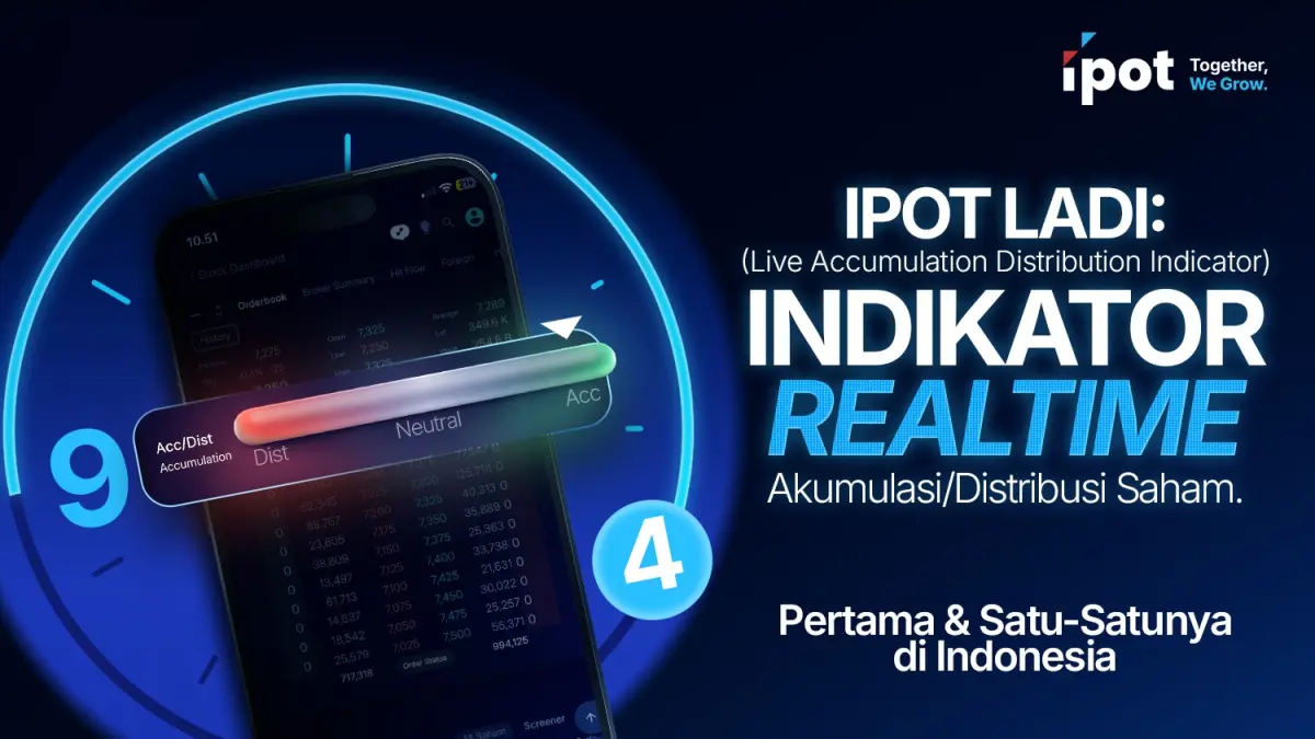 Aplikasi IPOT membuka akses fitur orderbook dan indikator real time gratis bagi investor sekuritas lain. (Istimewa)