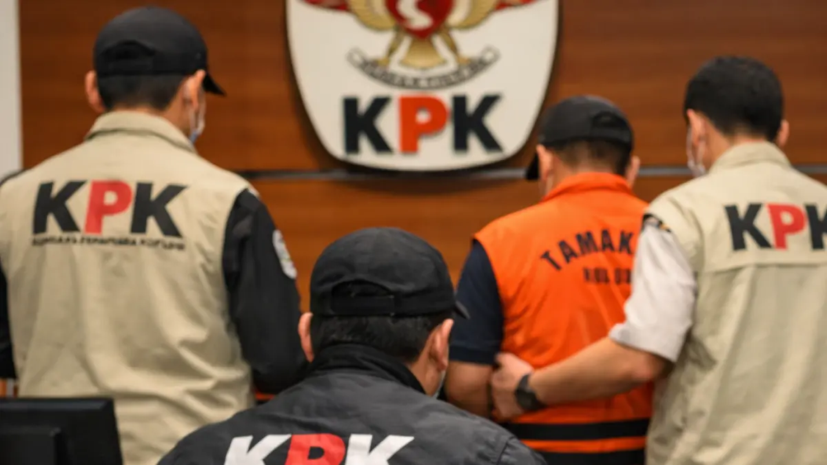Ilustrasi OTT KPK terkait dugaan pemerasan kepala OPD di Tulungagung. (Ai/Radar Palu)