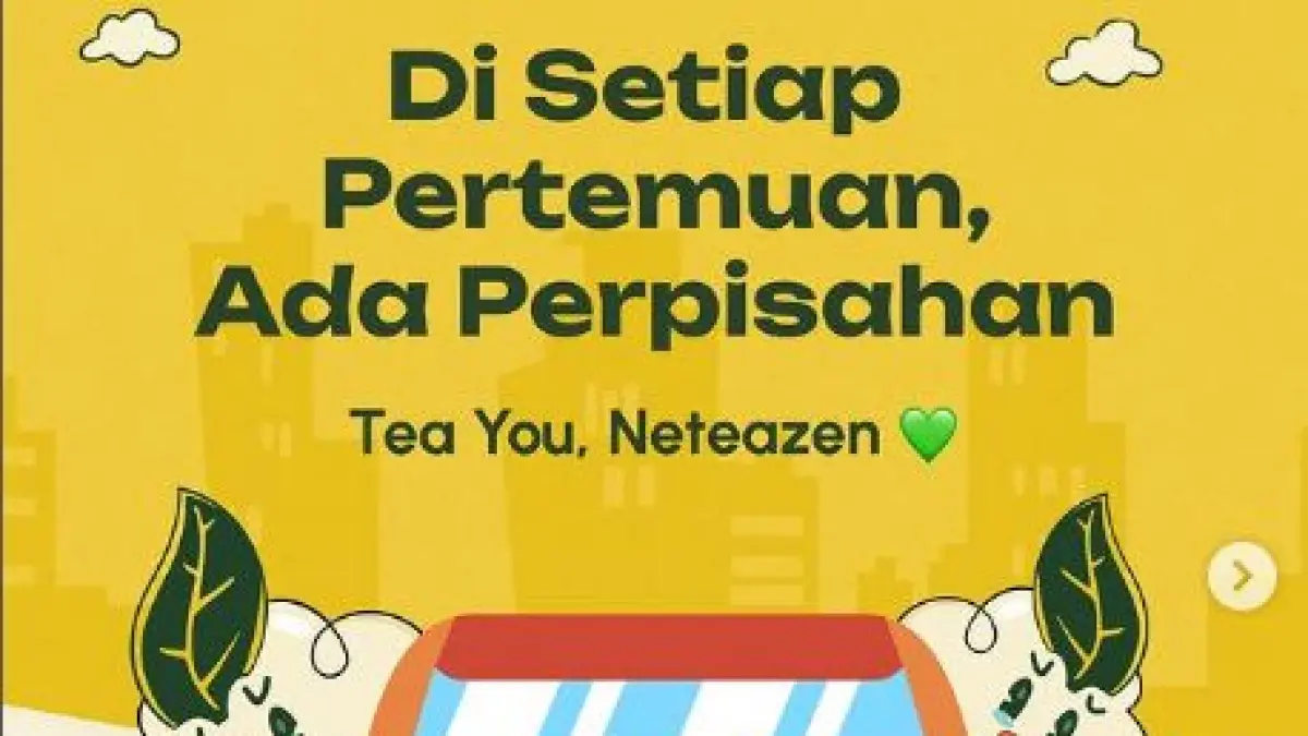 SALAM PERPISAHAN: Postingan paling terbaru di akun official pusat Menantea, yang mengumumkan penutupan seluruh gerainya di Indonesia. (Foto: tangkapan layar/Instagram @menantea.toko 