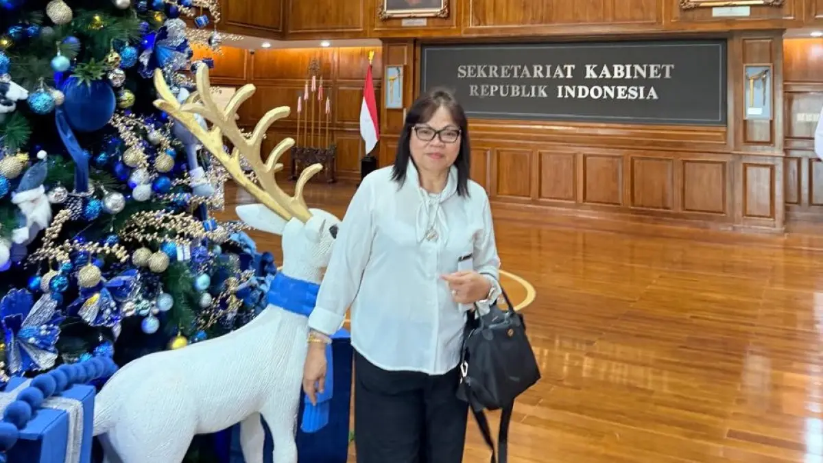 Anggota DPRD Poso Fraksi PDIP Miss Peuru.(Dokumentasi Pribadi)  