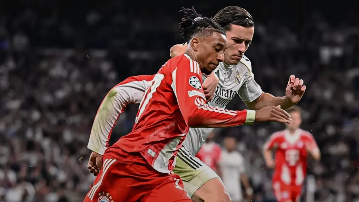 Bayern Munchen akan menjamu Real Madrid pada leg kedua perempat final Liga Champions di Allianz Arena, Kamis (16/4/2026) dini hari WITA.(Twitter/@FCBayern)