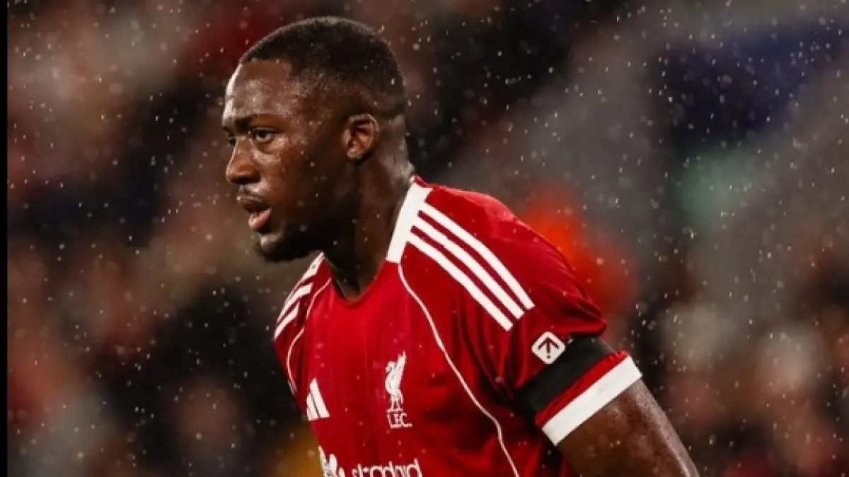 Bek Liverpool, Ibrahima Konate.(Twitter/@LFC)