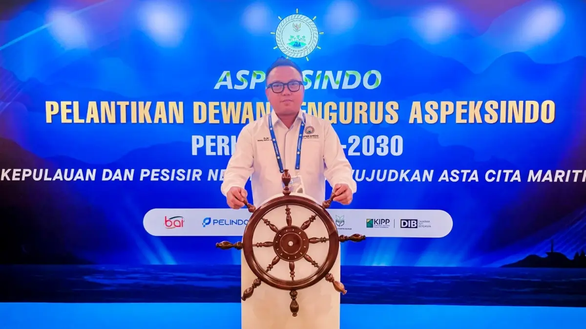 DILANTIK: Waketum Aspeksindo Delis Julkarson Hehi, usai dilantik. (FOTO: ISTIMEWA/RADAR PALU)