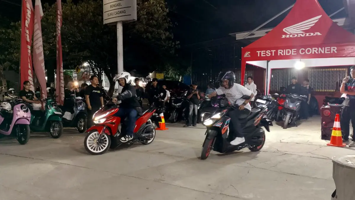 Kegiatan Main Dealer sepeda motor dan suku cadang Honda di Sulawesi Tengah (Honda Sulteng).