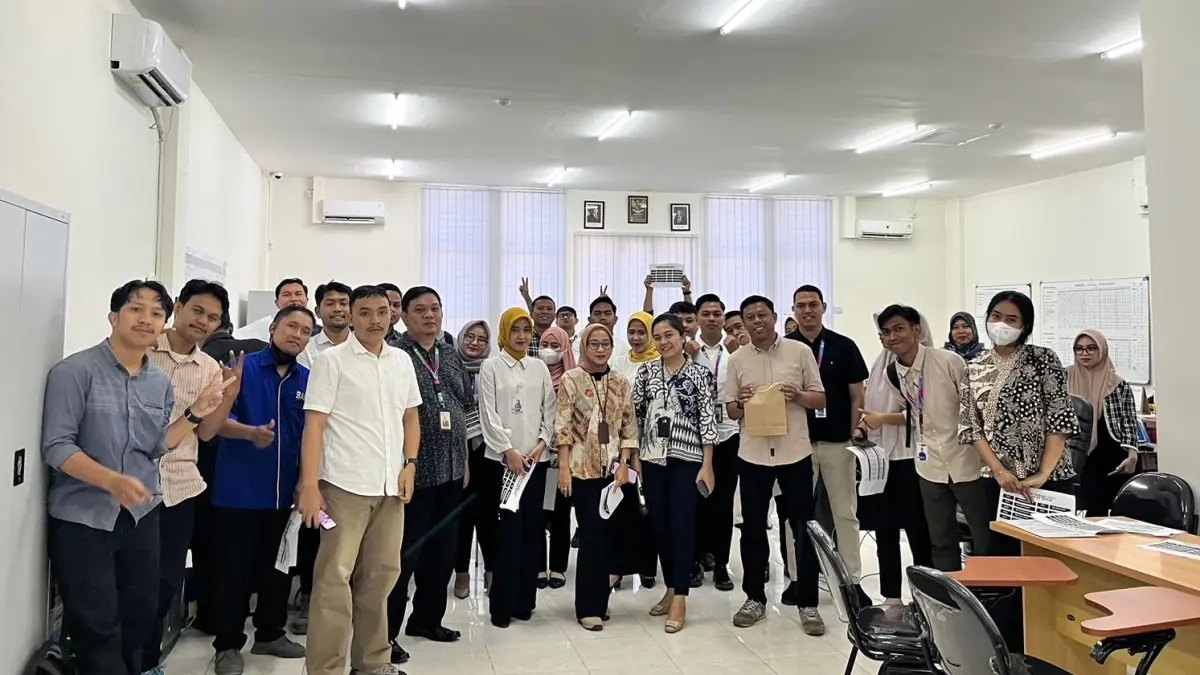 Pegadaian Cabang Palu Timur menggelar kegiatan Pegadaian Mengajar, Kamis (13/4/2029 di Kantor PT BAF Cabang Palu.(Dokumentasi Pegadaian Cabang Palu Timur)