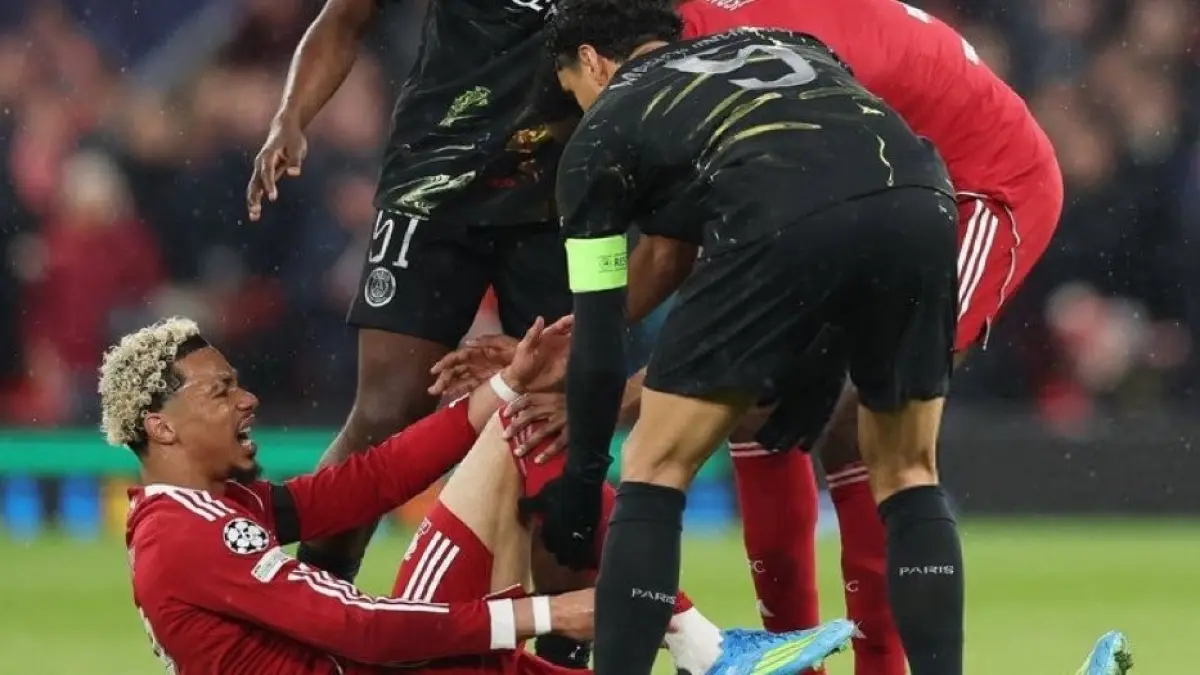 Penyerang Liverpool Hugo Ekitike dipastikan absen di Piala Dunia 2026 setelah mengalami cedera serius pada tendon Achilles.(Twitter/@FabrizioRomano)