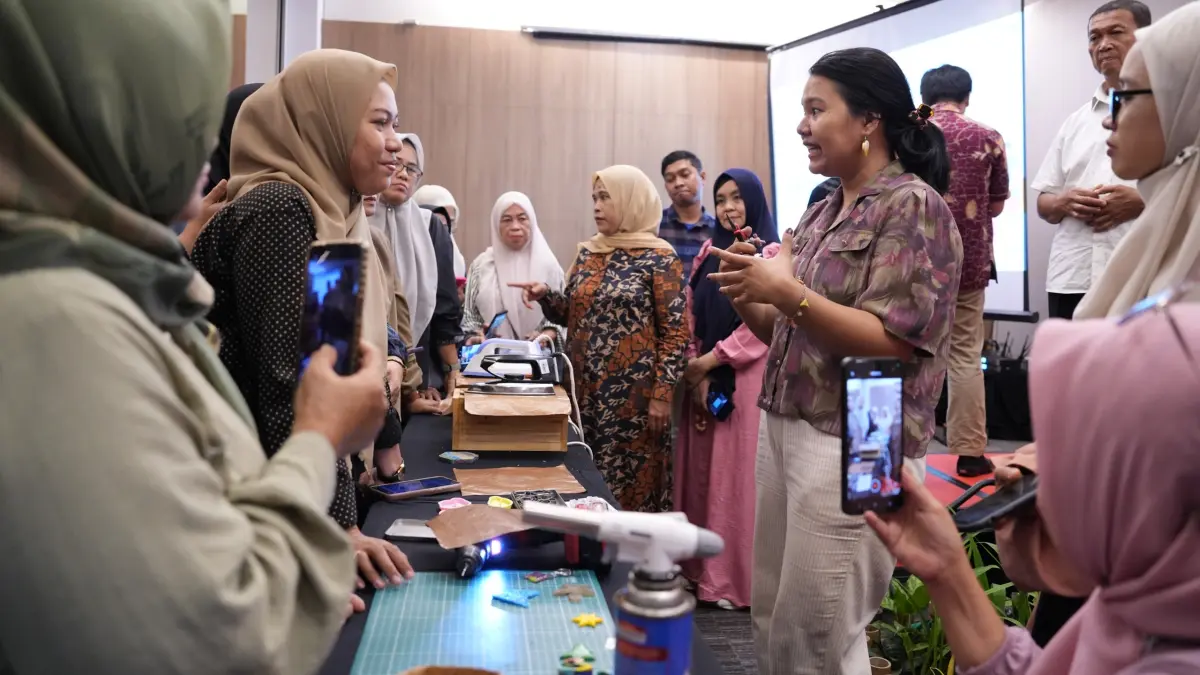 Sebanyak 50 pelaku UMKM mengikuti pelatihan secara langsung di Toraja Room, Ibis City Center Makassar.(DOK PERTAMINA PATRA NIAGA SULAWESI)