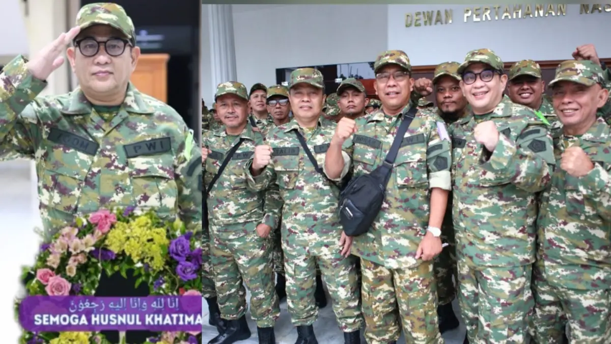 KENANGAN RETRET:
Sekjen PWI Pusat Zulmansyah Sekedang wafat di Jakarta akibat serangan jantung. Foto kenangan semasa Retret PWI.