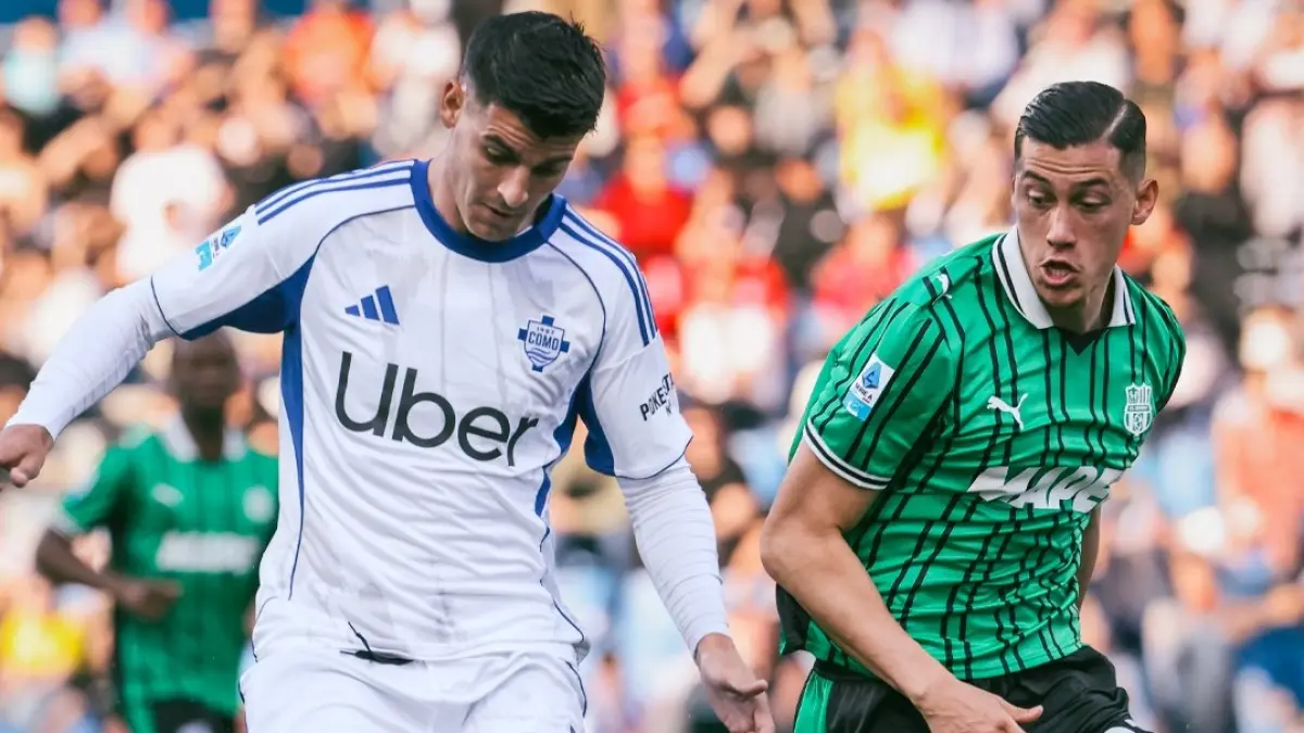 Sassuolo meraih kemenangan usai menaklukkan Como dengan skor 2-1 dalam lanjutan Liga Italia di Mapei Stadium, Sabtu (18/4/2026) dini hari WIB.(Twitter/@Como_1907)