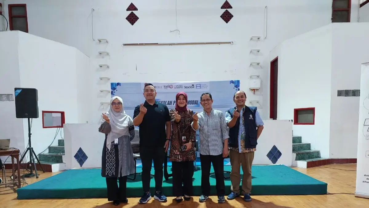 BEI Sulteng bersama APINDO Sulteng menggelar Sekolah Pasar Modal bertema Level-Up Investasi untuk edukasi pelaku usaha. (Istimewa)