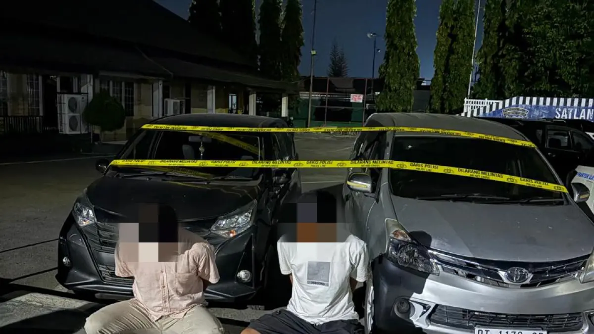 Satreskrim Polresta Palu tangkap dua pelaku Pencurian mobil