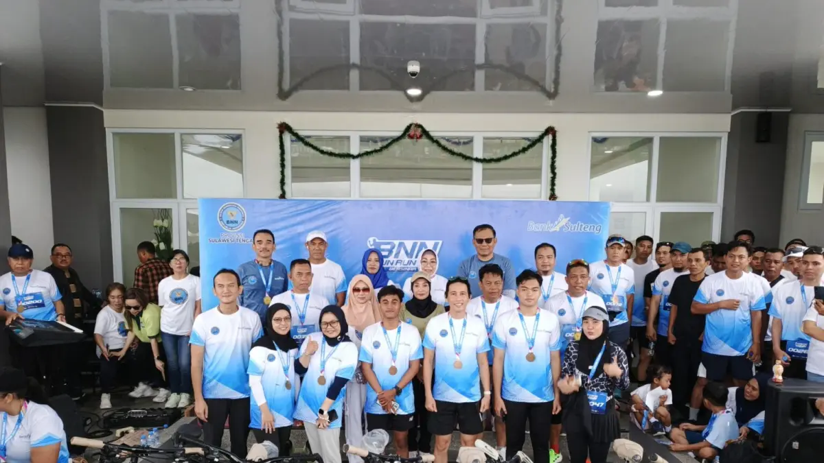 TAHUN LALU: Ajang BNN Fun Run 5K Bersinar yang digelar pada akhir 2025. FOTO: IST.