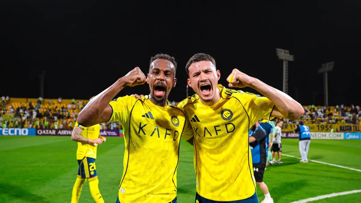 Al Nassr melaju ke final Liga Champions Asia II setelah menang telak 5-1 atas Al Ahli Qatar pada semifinal yang berlangsung di Stadion Zabeel, Dubai, Rabu (22/4/2026) malam.(Twitter/@AlNassrFC_EN)