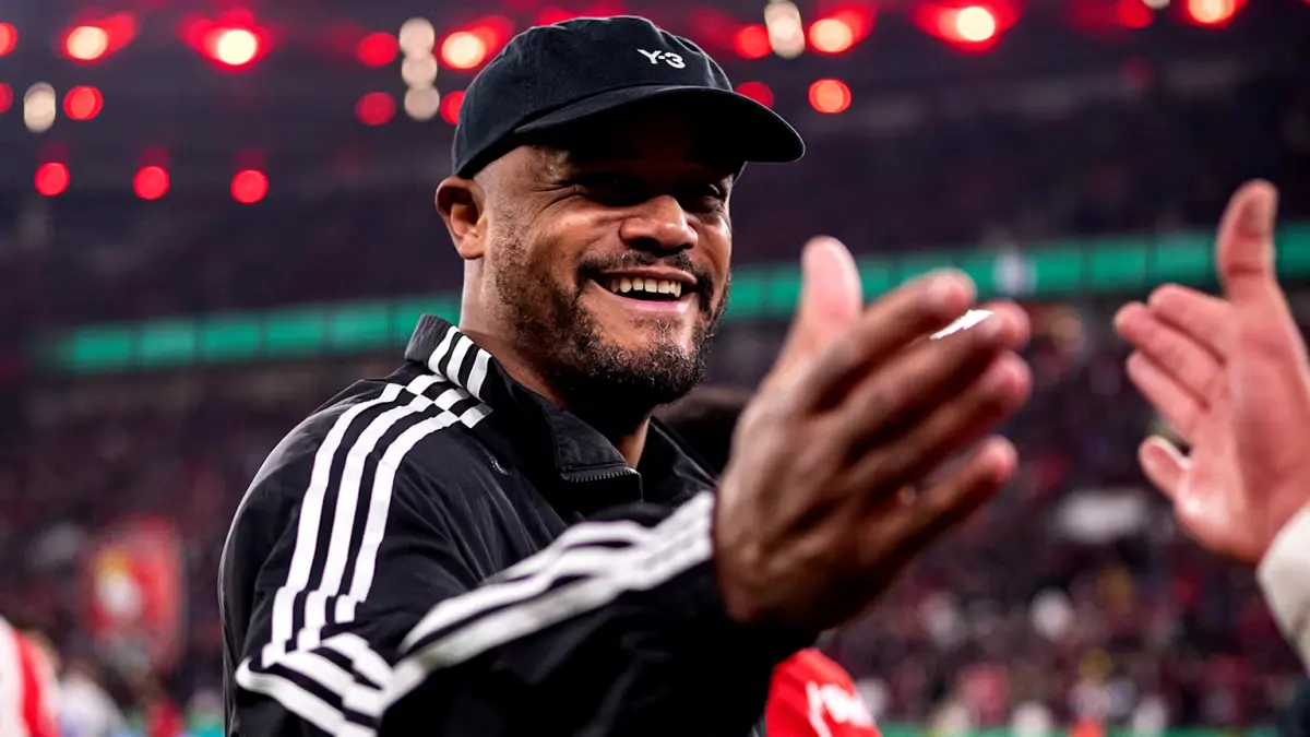 Pelatih Bayern Munich, Vincent Kompany.(@fcbayern)