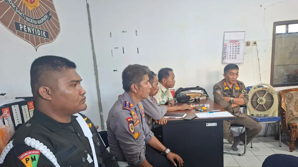Satgas gabungan siap menertibkan juru parkir liar, Kamis (23/4/2026). (Annisa Tri Yusnida/Radar Palu)