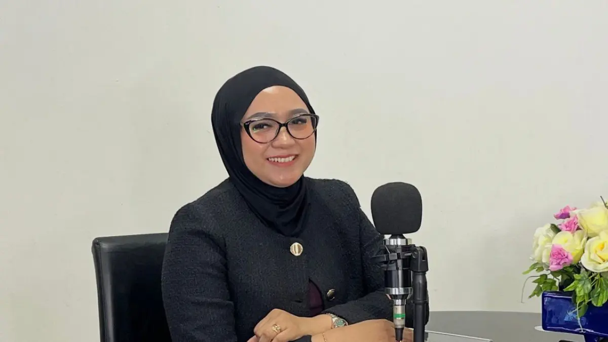 Bancassurance Area Manager BRILife Cabang Palu, Novita Wulandari.(Taswin Radar Palu)
