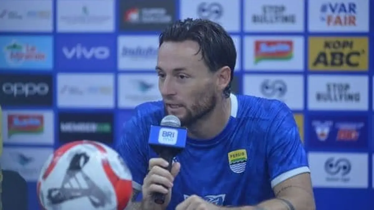 Kapten Persib Bandung, Marc Klok.(persib.co.id)