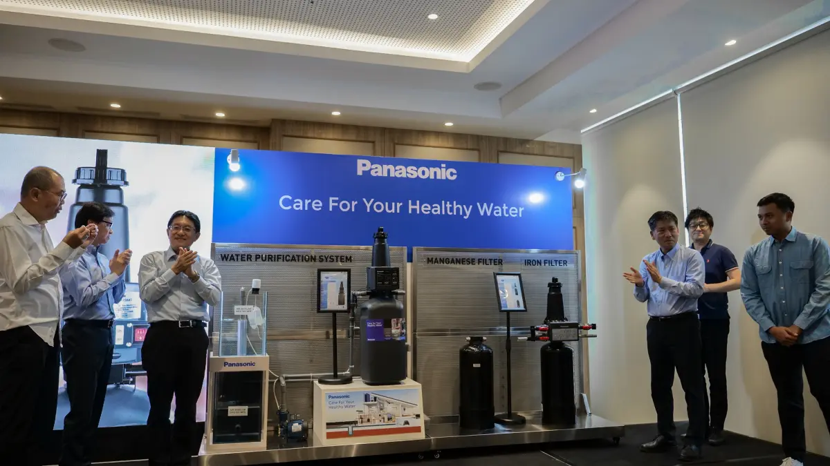 Peluncuran Water Purification System (WPS) terbaru oleh Panasonic Gobel Indonesia.(Dok Panasonic)