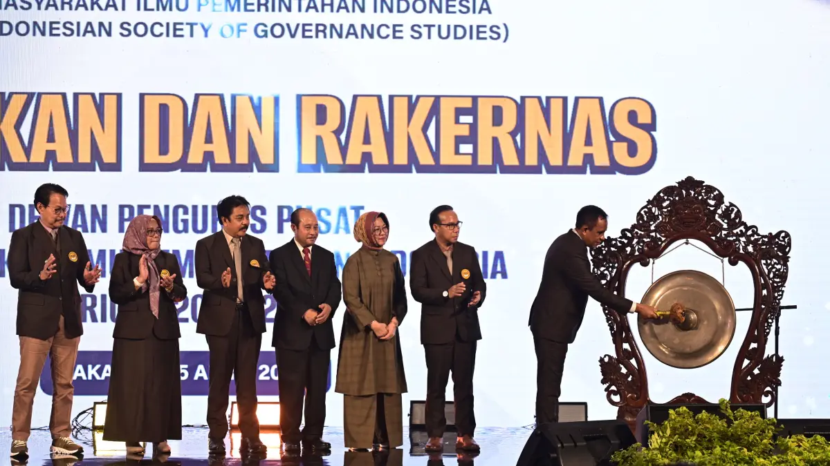 Gubernur Sulawesi Tengah Anwar Hafid resmi dilantik sebagai Ketua Umum MIPI dan menegaskan pentingnya inovasi ilmu pemerintahan, Sabtu (25/4/2026).
