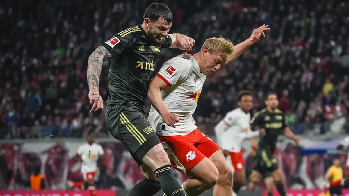 RB Leipzig meraih poin penuh saat menjamu Union Berlin dengan skor 3-1, Sabtu (25/4/2026) dini hari WIB.(Twitter/@fcunion)
