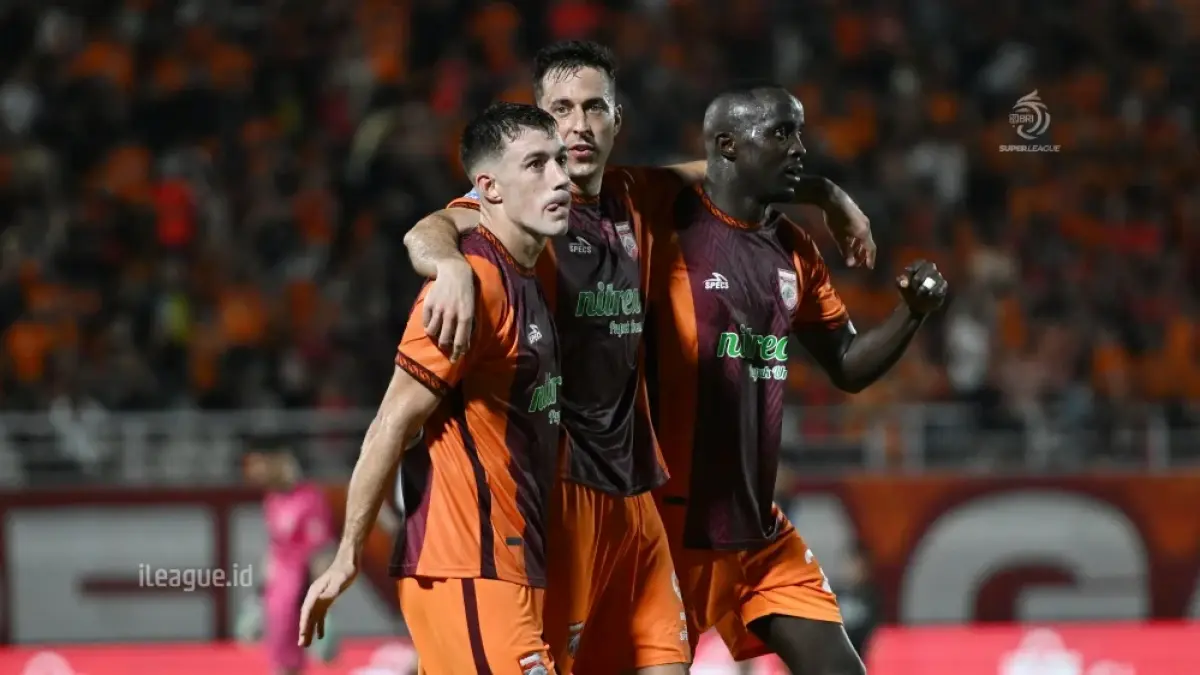 Borneo FC Samarinda memasuki fase krusial dalam perburuan gelar BRI Super League 2025/26.(ileague.id)