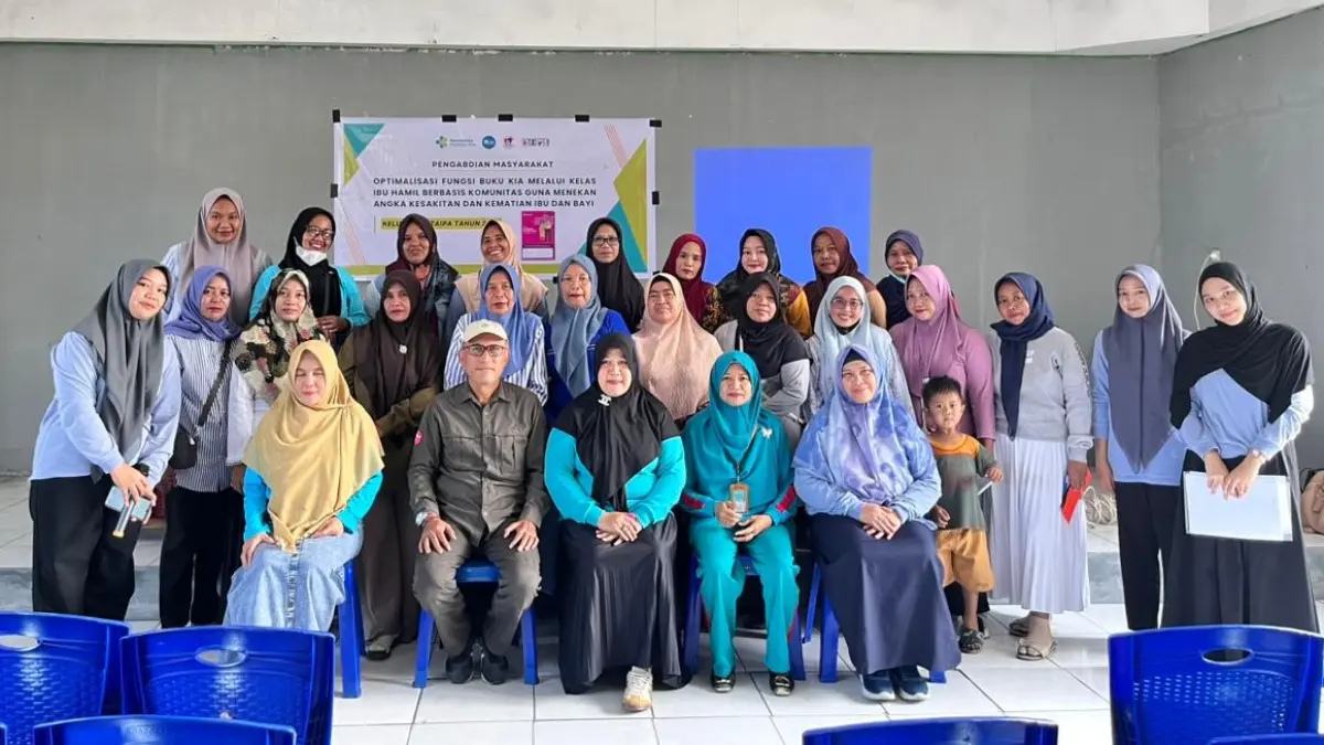 Kegiatan Pengabdian kepada Masyarakat yang digelar dosen Program Studi Sarjana Terapan Kebidanan Poltekkes Kemenkes Palu, Jumat (24/4/2025).(Dok)
