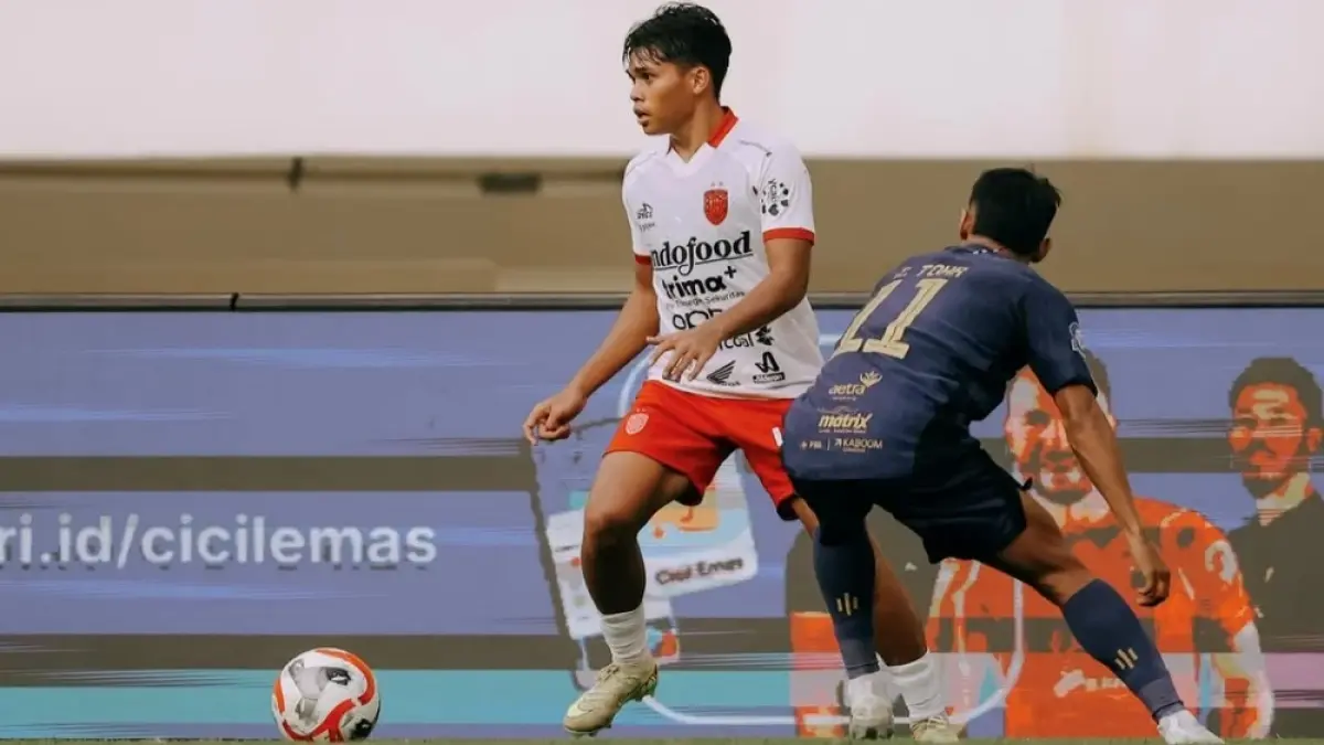Rahmat Arjuna, penyerang sayap Serdadu Tridatu akan menghadapi klub dari tanah kelahirannya sendiri.(ileague.id)