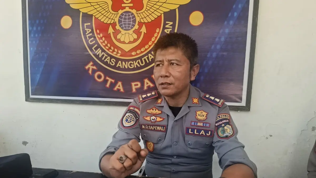 Kepala Bidang Lalu Lintas dan Angkutan Jalan Dishub Palu, M. Daniel Sampewali. (Annisa Tri Yusnida/Radar Palu)