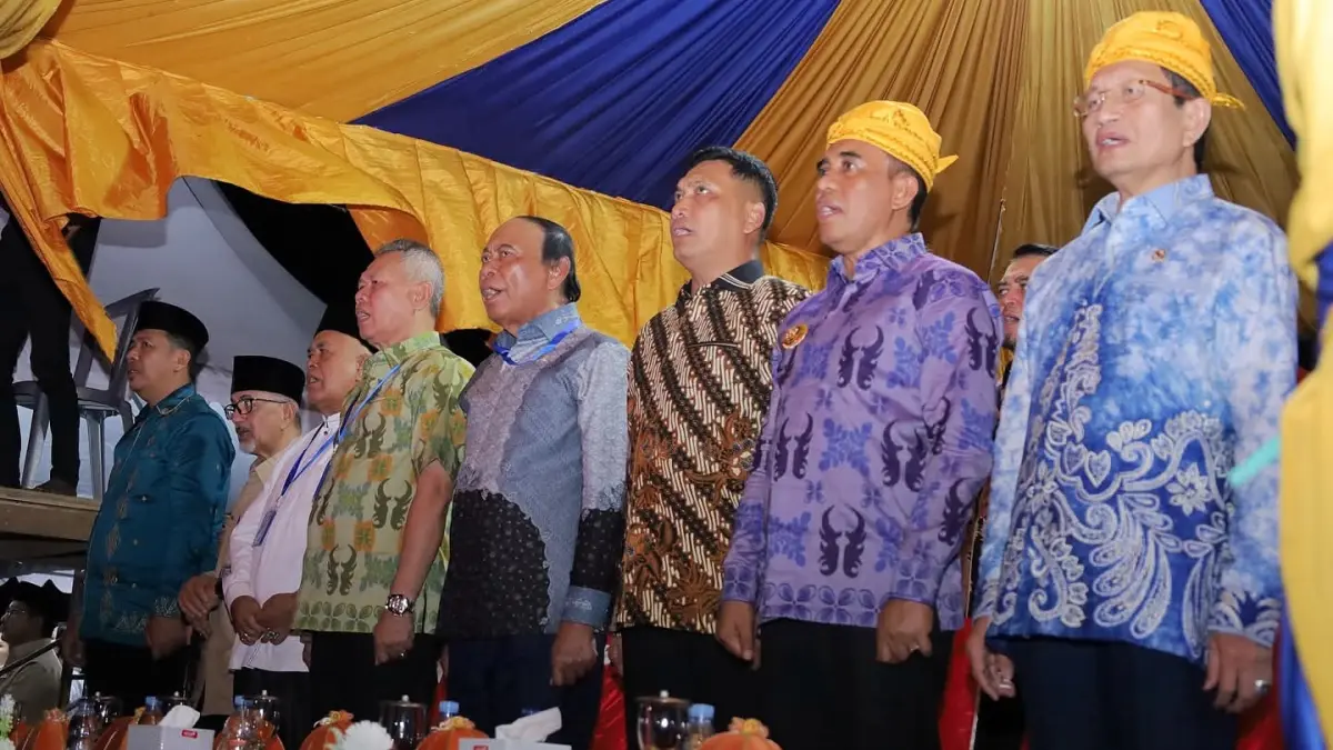 Pelaksanaan Paskah Nasional V di Kabupaten Sigi, Provinsi Sulawesi Tengah.(Dok)