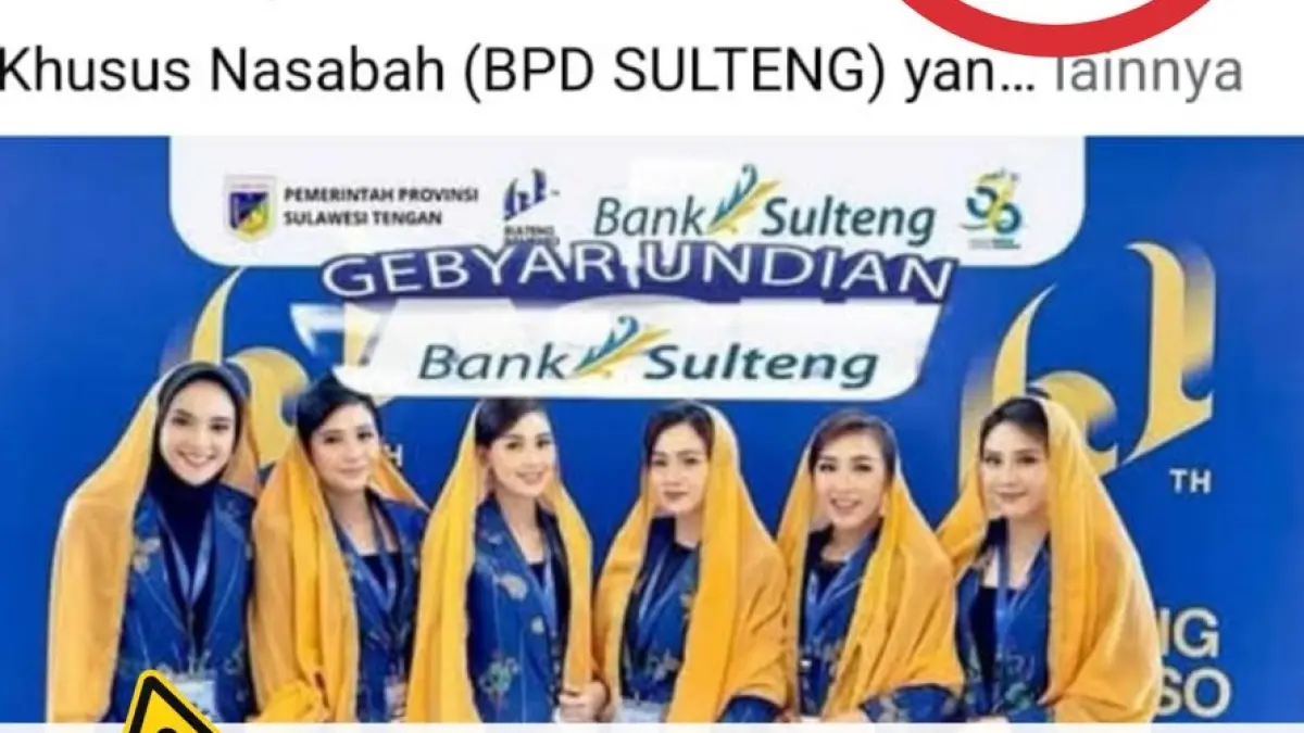 Contoh pengumuman hoax yang disebarkan oleh oknum yang tidak bertanggungjawab.