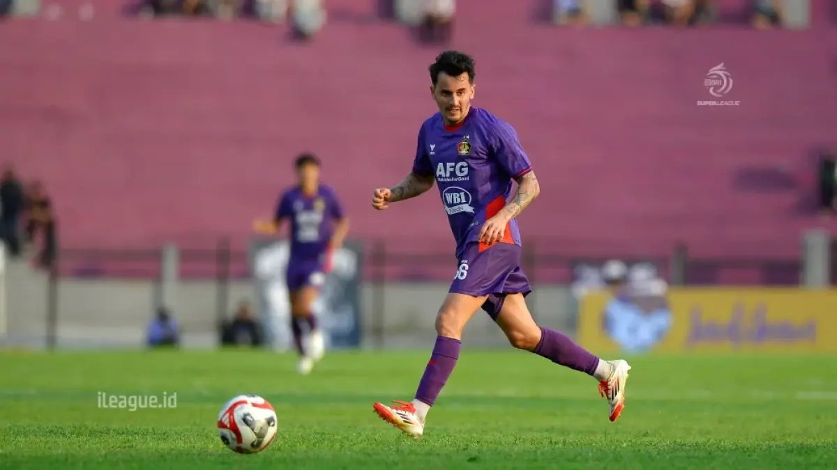 Gelandang Persik, Adrian Luna.(ileague.id)