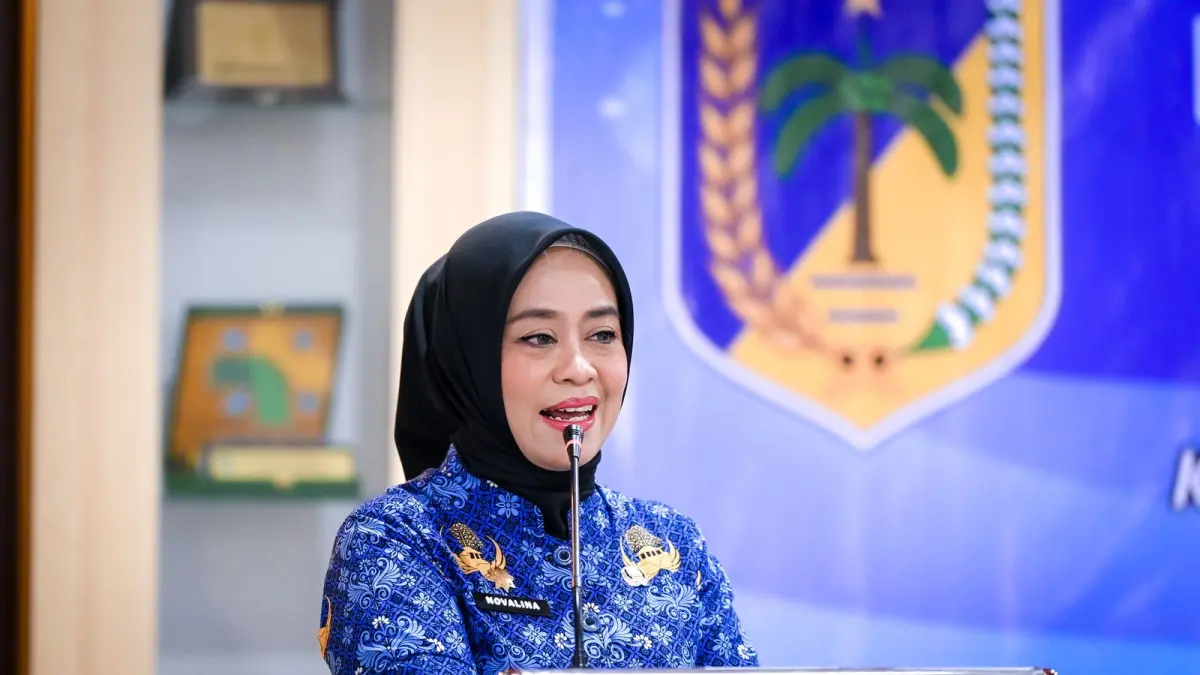 Sekda Sulteng Novalina membuka Musprov VI KORPRI di Kantor BPSDM Sulawesi Tengah, Selasa (28/4/2026). (Ro. Adpim Sulteng)