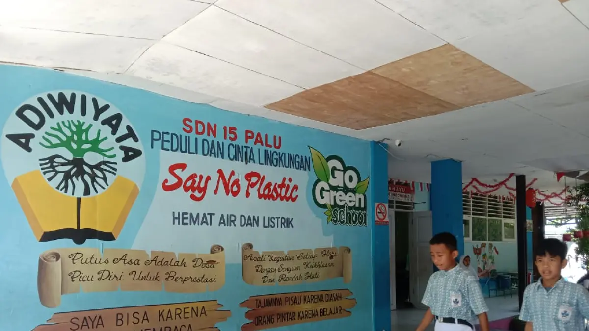 Kepala sekolah SDN 15 Palu, Yusuf, mendorong sistem pendidikan inklusif bagi semua siswa tanpa terkecuali. (Ade Safitri/Radar Palu)