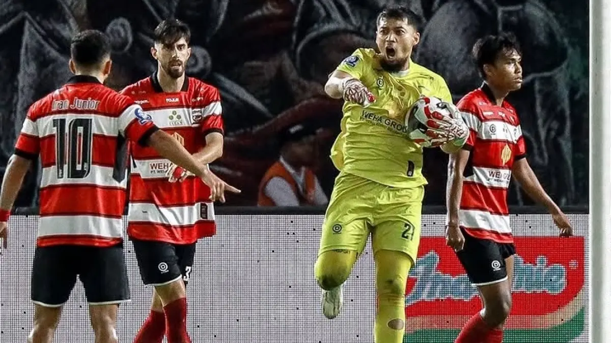 Madura United FC akan menghadapi Semen Padang FC pada pekan ke-30 BRI Super League 2025/2026.(Instagram/@maduraunited.fc)