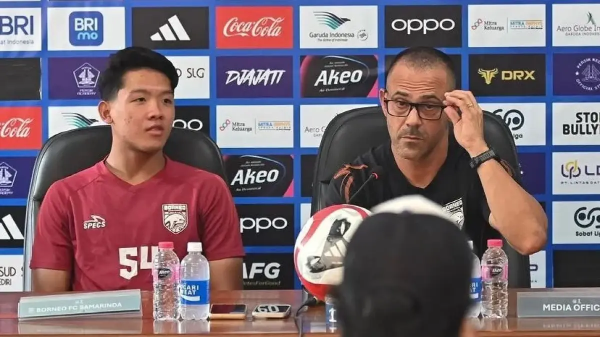 Pelatih Borneo FC, Fabio Lefundes, (ileague.id)