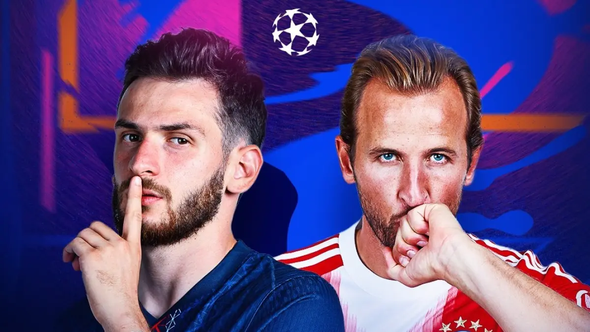 Striker Bayern Munchen Harry Kane terus memberikan tekanan. (Twitter)