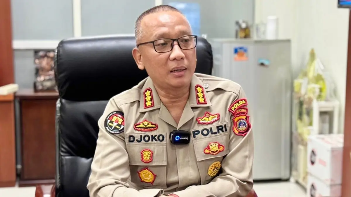 Kabid Humas Polda Sulteng, Kombes Pol Djoko Wienartono.(Dokumentasi Humas Polda)