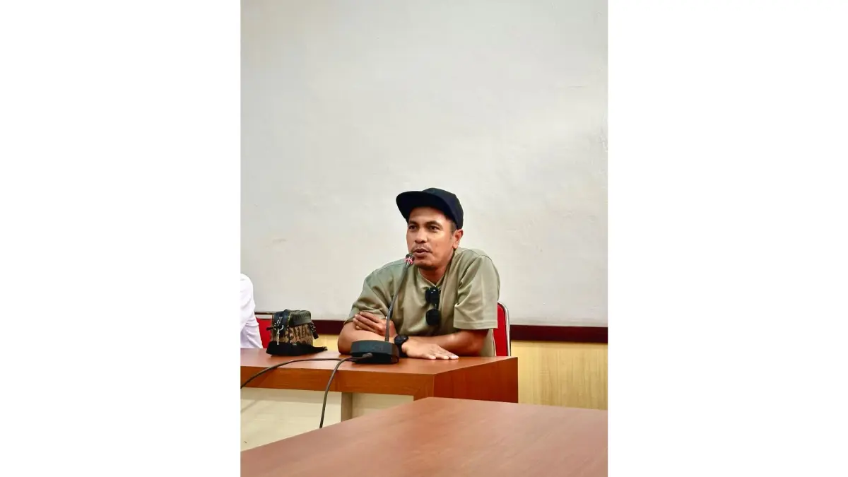 Koordinator Divisi Ketenagakerjaan AJI Kota Palu Elwin Kandabu. FOTO: DOK. AJI PALU